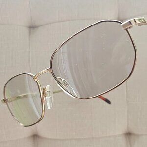 Vintage Aristar Men Eyeglasses Fame Gold/Brown Tone 6127 54[]15 145 Glasses